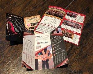 Brochures, Sports Programs, Flyers